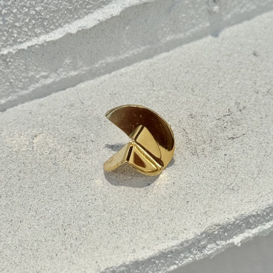 Split Circles / Earrings / Medium