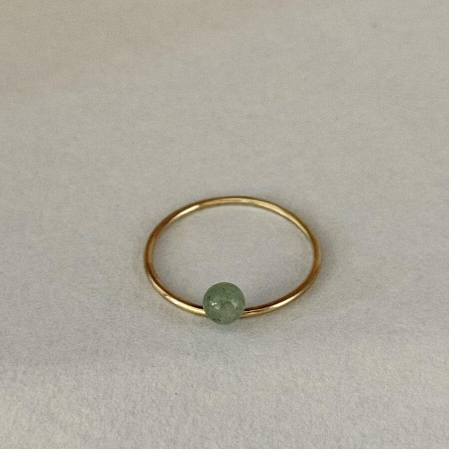 Solar / Small ring / Pearl / Side