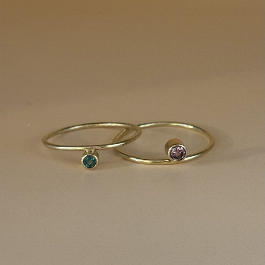 precious stones / ring / bezel 1